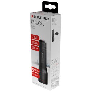 LEDLENSER C7 Classic LED lámpa, 1xC-LED, 4XAAA elemmel 450lm