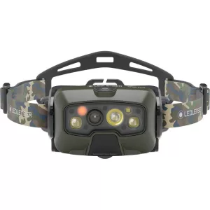 LEDLENSER HF8R Core RGB 1600lm/210m, Li-ion, tölthető fejlámpa, terepmintás