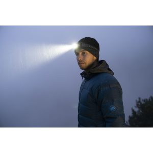 LEDLENSER MH5 outdoor tölthető LED fejlámpa 400lm/180m 1x14500 Li-ion, fekete/szürke