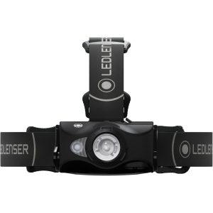 LEDLENSER MH8 outdoor tölthető LED fejlámpa 600lm/200m, RGB, 1xLi-ion, fekete - kép 2