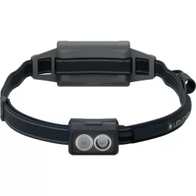   LEDLENSER NEO5R 600lm tölthető futó-fejlámpa 100m Li-ion/ Fekete/szürke