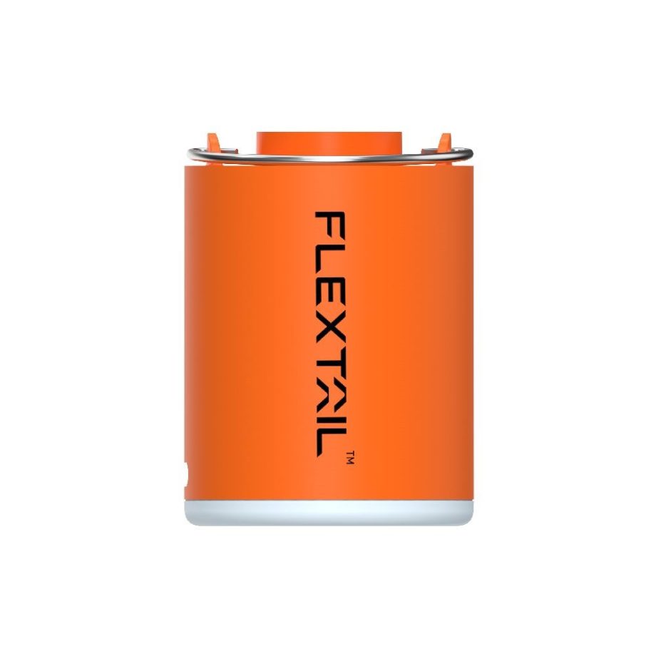 Flextail Tiny Pump X – Kompakt 3 az 1-ben tölhető kempingpumpa, narancs